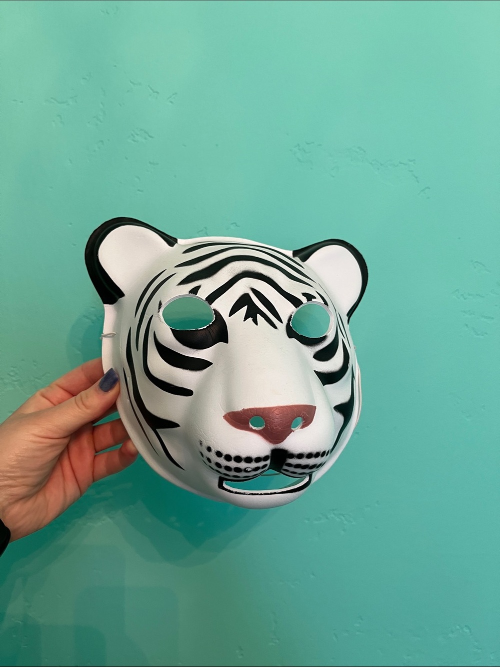White Tiger Animal Costume Mask Party Cosplay Accessory